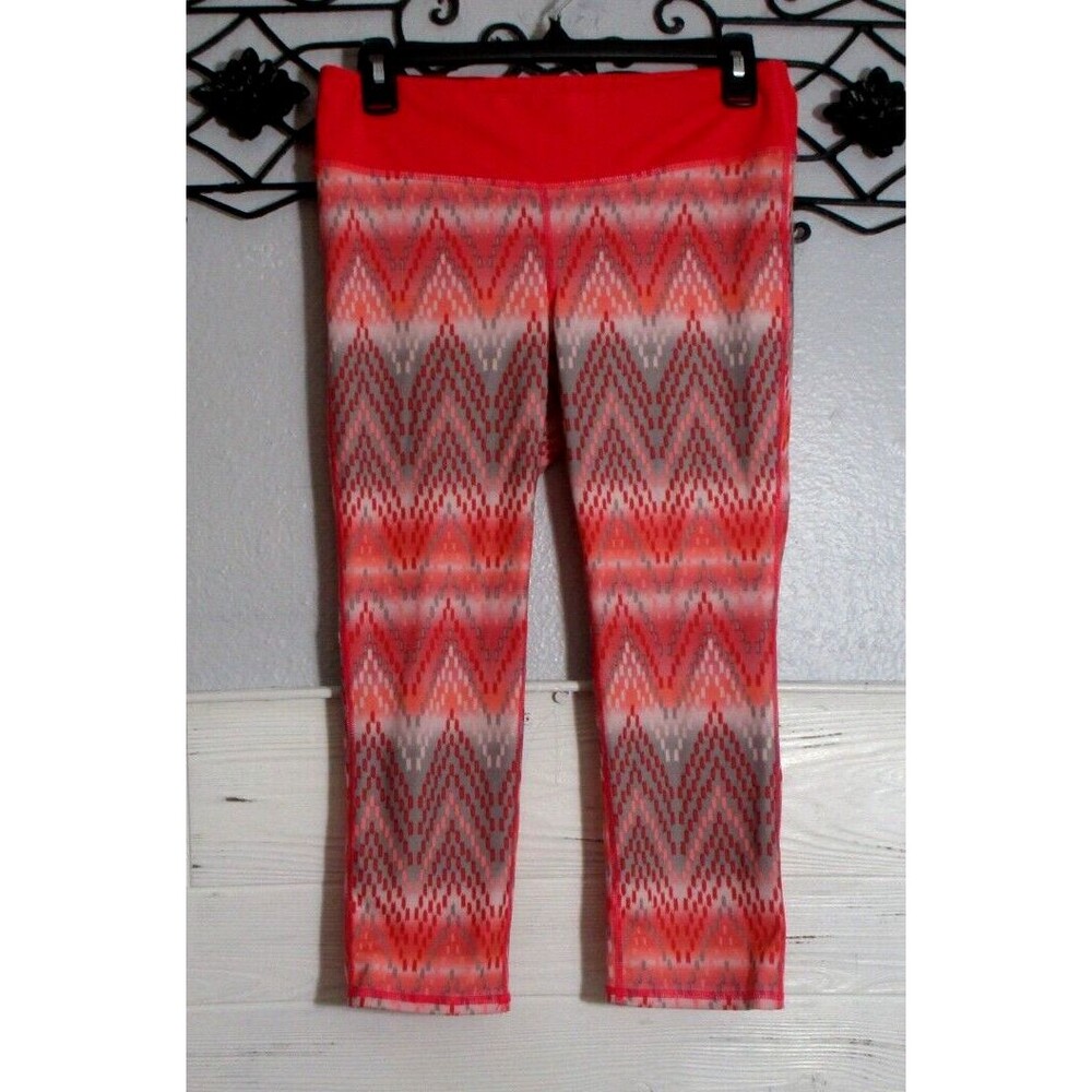 Gap Activewear Crop Pants Size M Multicolored Key Pocket